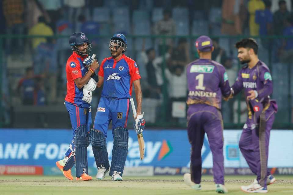 Lalit Yadav and Axar Patel took Delhi Capitals across the line