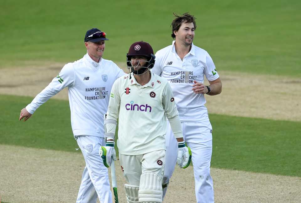 James Fuller wrecked the Northants top order
