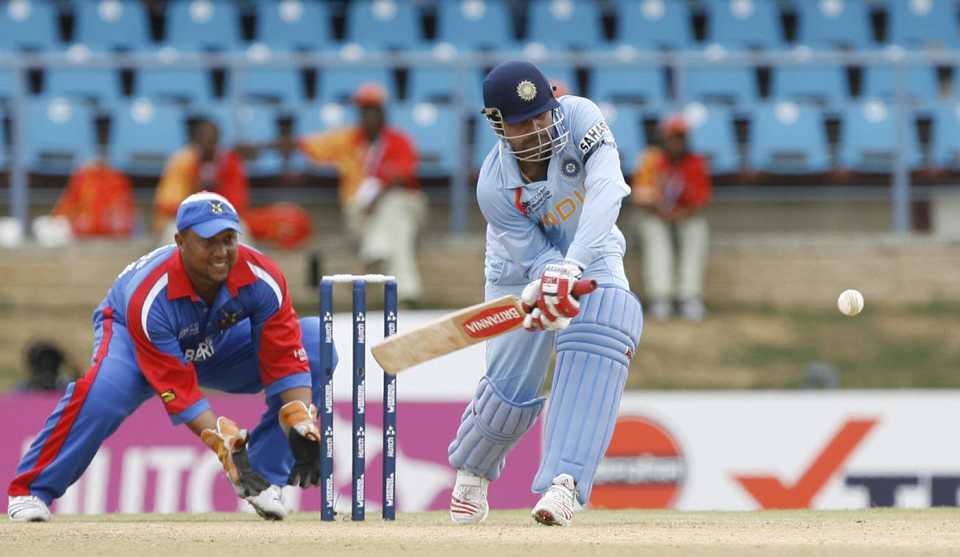Virender Sehwag scored 114 off 87 balls, Bermuda v India, Group B, Port-of-Spain, March 19, 2007