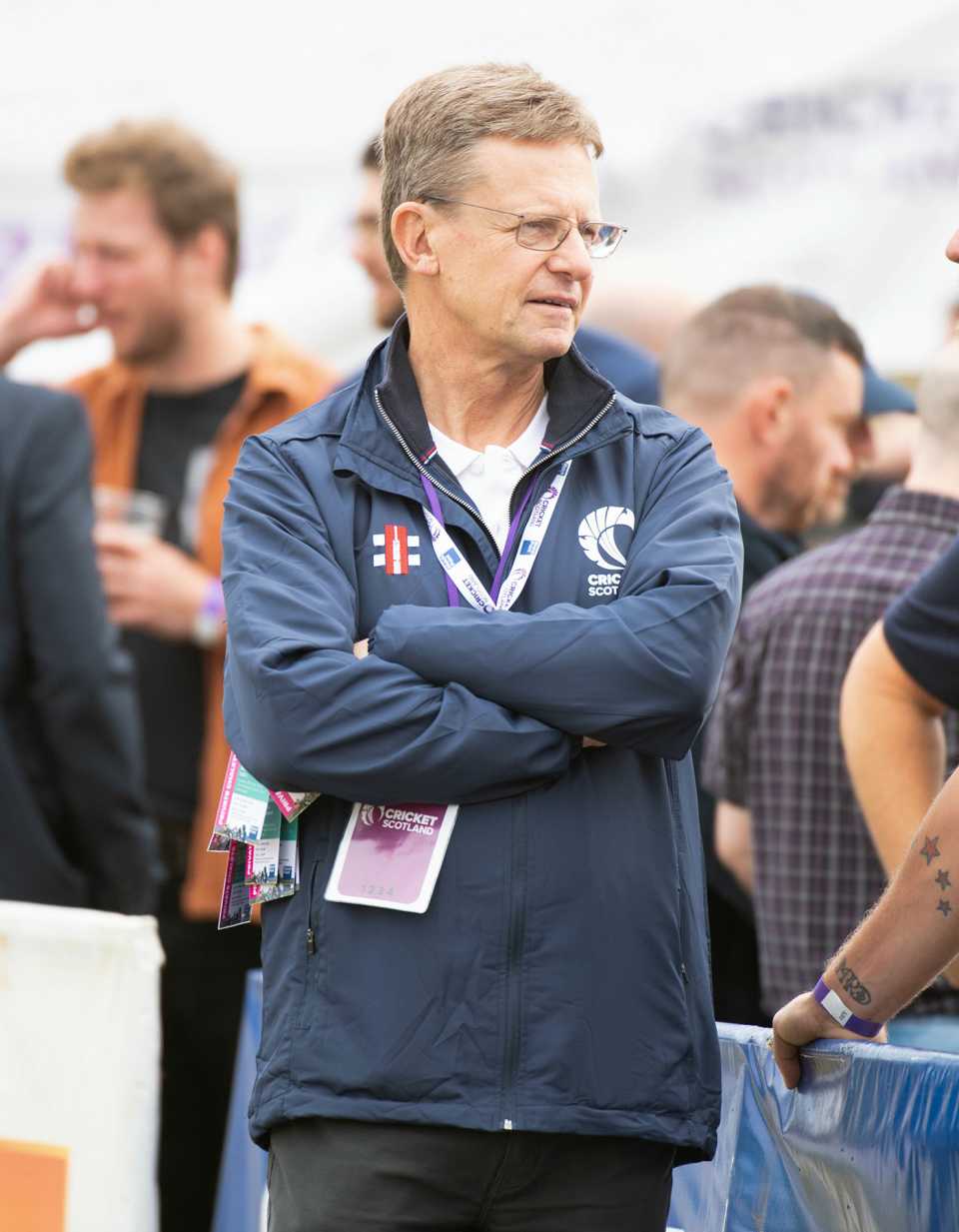 Cricket Scotland chief executive Gordon Arthur, Scotland vs New Zealand, only ODI, Edinburgh, July 31, 2022