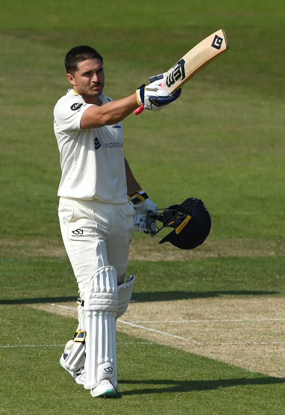 Kiran Carlson made his fourth hundred of the summer, Durham vs Glamorgan, County Championship, Chester-le-Street, 1st day, June 11, 2023
