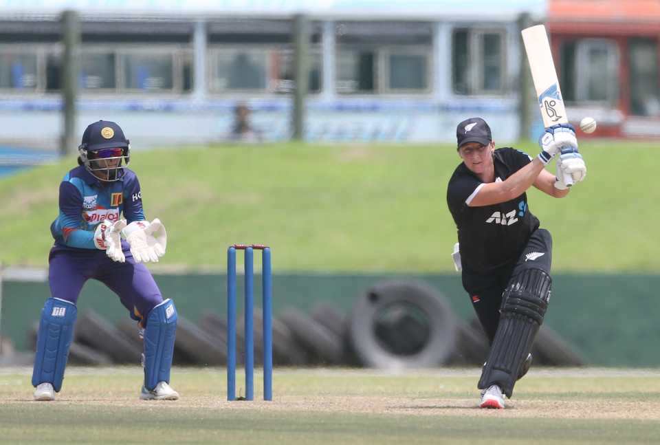 Sophie Devine hits down the ground, Sri Lanka vs New Zealand, 2nd women's ODI, Galle, June 30, 2023