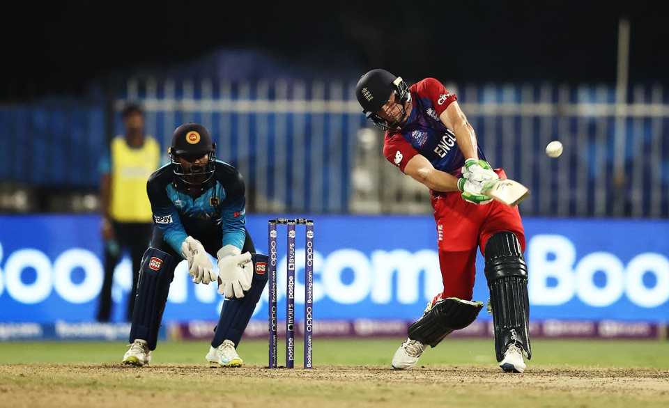 Jos Buttler hits out, England vs Sri Lanka, Men's T20 World Cup, Super 12s, Sharjah, November 1, 2021