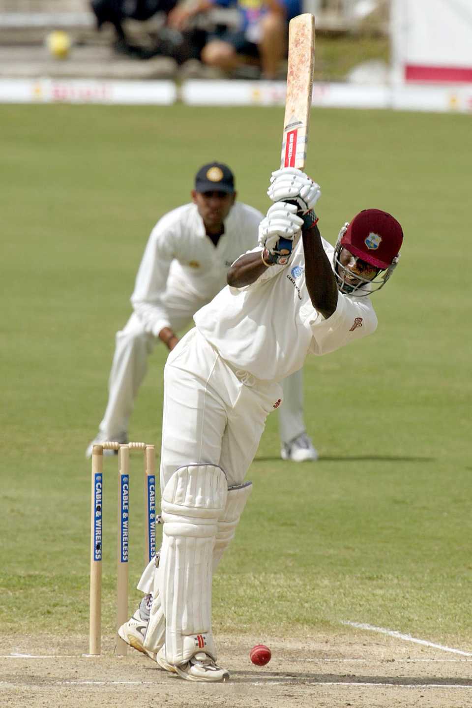 Wavell Hinds made 65, West Indies v India, 4th Test, Antigua, May 12, 2002