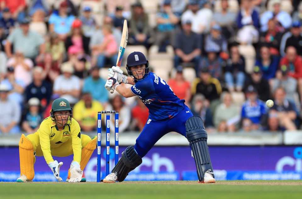Nat Sciver-Brunt played another valiant knock but was unable to get her side over the line, England vs Australia, Women's Ashes, 2nd ODI, Southampton, July 16, 2023