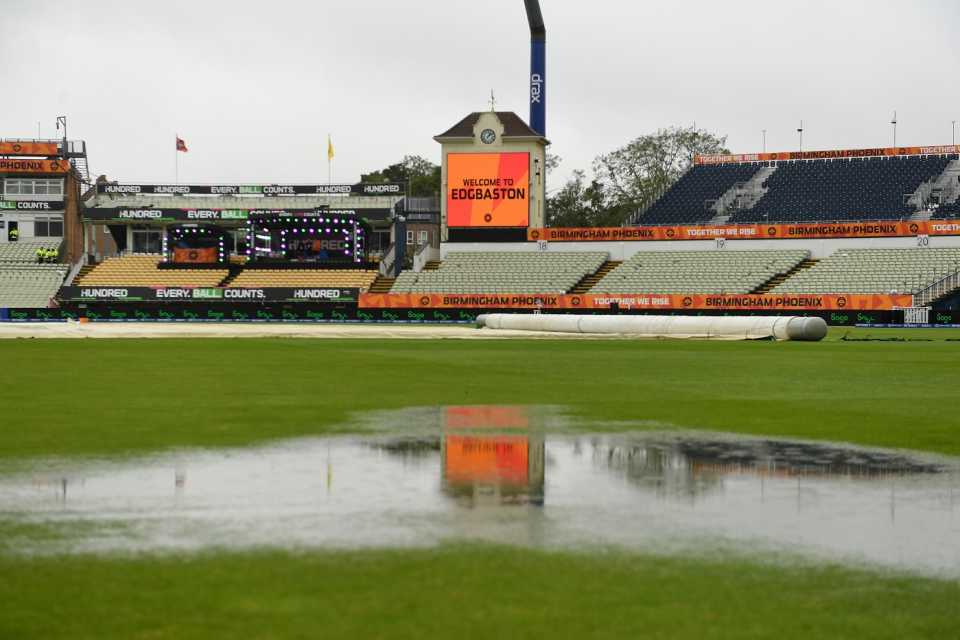 Persistent rain washed out the Phoenix-Rockets clash in Edgbaston