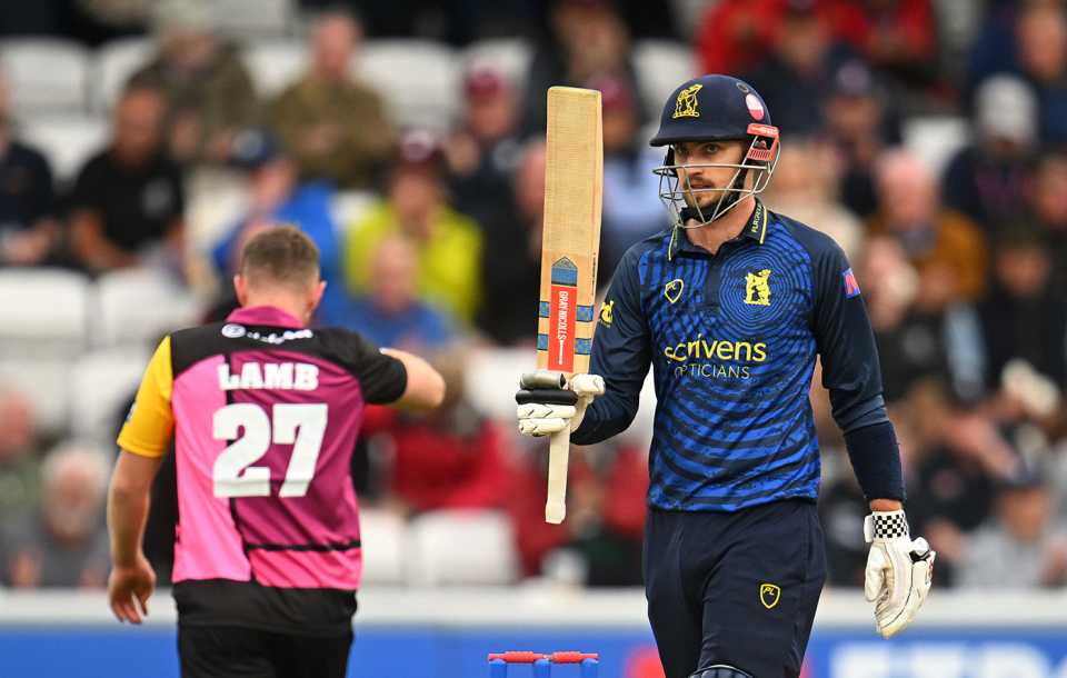 Ed Barnard went past fifty, Somerset vs Warwickshire, Metro Bank One-Day Cup, Taunton, August 4, 2023