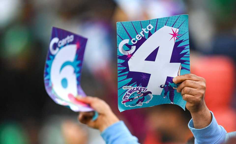 What the fans want: sixes and fours galore