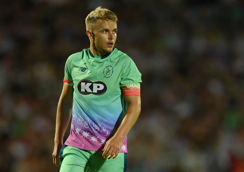 Sam Curran has been a senior player for Oval Invincibles, Oval Invincibles vs London Spirit, Men's Hundred, The Oval, August 15, 2023