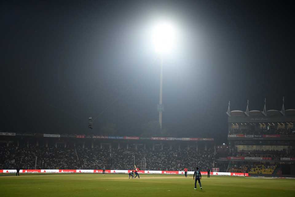 A general view of the Gaddafi Stadium in Lahore, Pakistan vs England, 5th T20I, Lahore, September 28, 2022