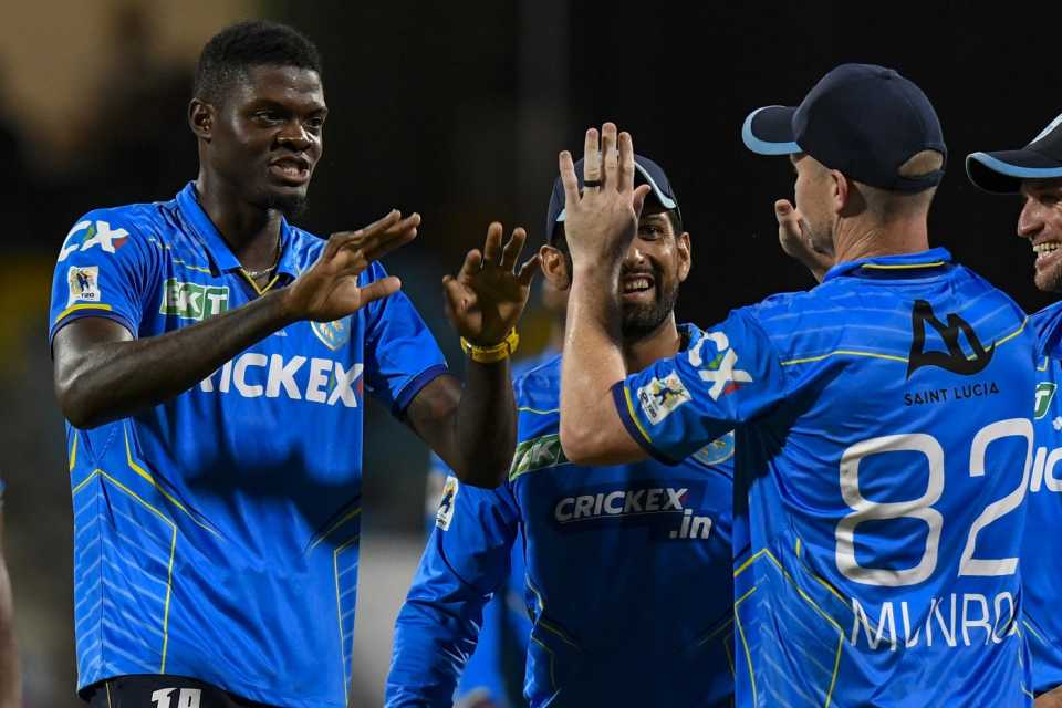 Alzarri Joseph picked two wickets in two balls to stifle Barbados Royals