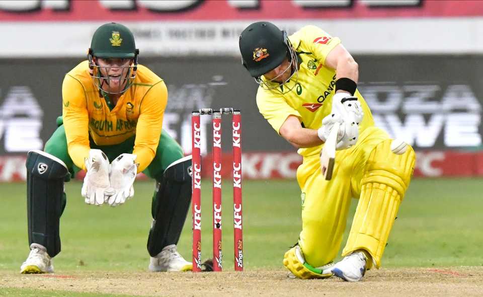 Josh Inglis slog sweeps, South Africa vs Australia, 3rd T20I, Durban, September 3, 2023