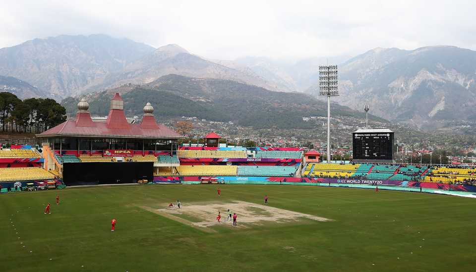 A general view of the Dharamsala ground