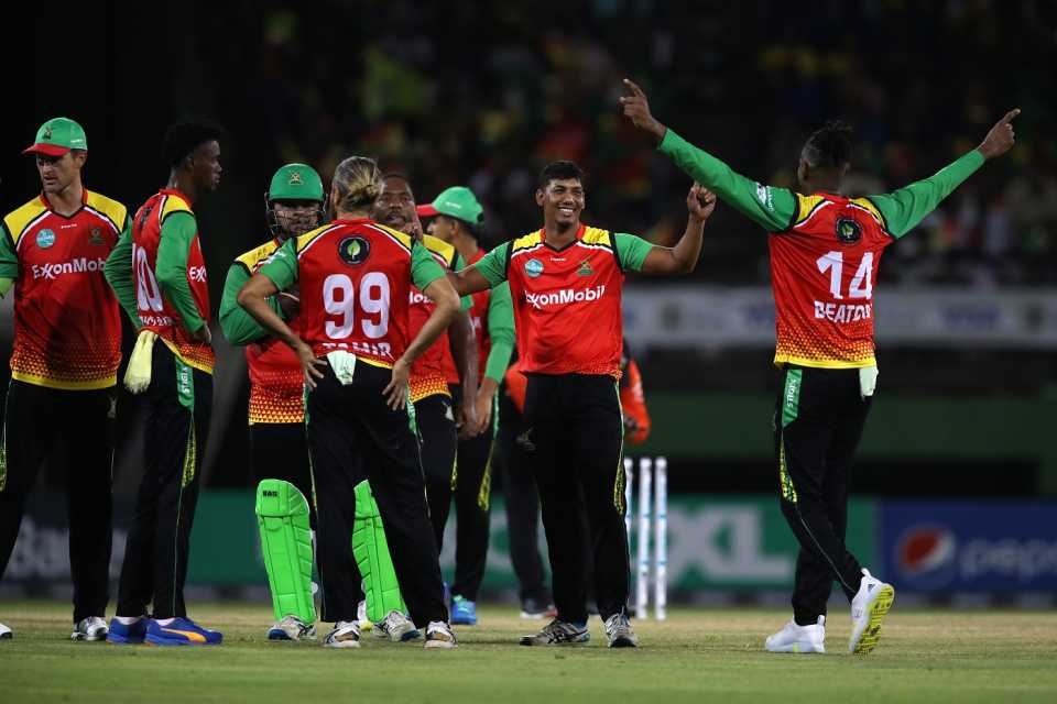 Gudakesh Motie took two wickets and conceded just 11 runs, Guyana Amazon Warriors vs Barbados Royals, CPL 2023, Providence, September 17, 2023