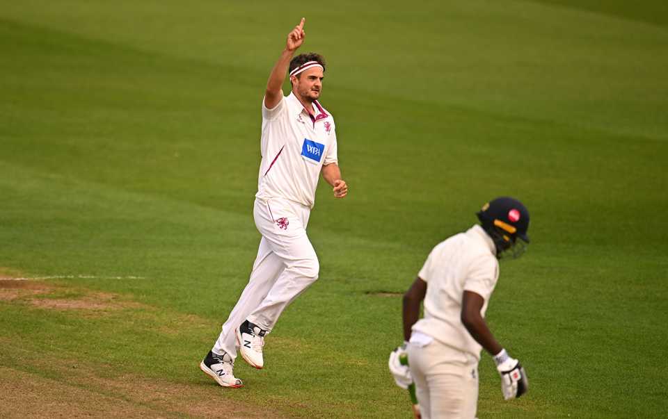 Jack Brooks struck on his final appearance at Taunton, Somerset vs Kent, County Championship, Division One, Taunton, September 22, 2023