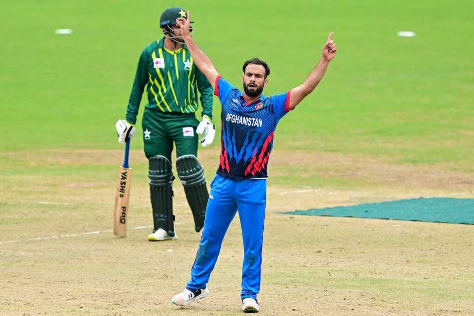 Fareed Ahmad returned three crucial wickets to dent Pakistan, Afghanistan vs Pakistan, semi-final, Asian Games, Hangzhou, 6 October, 2023