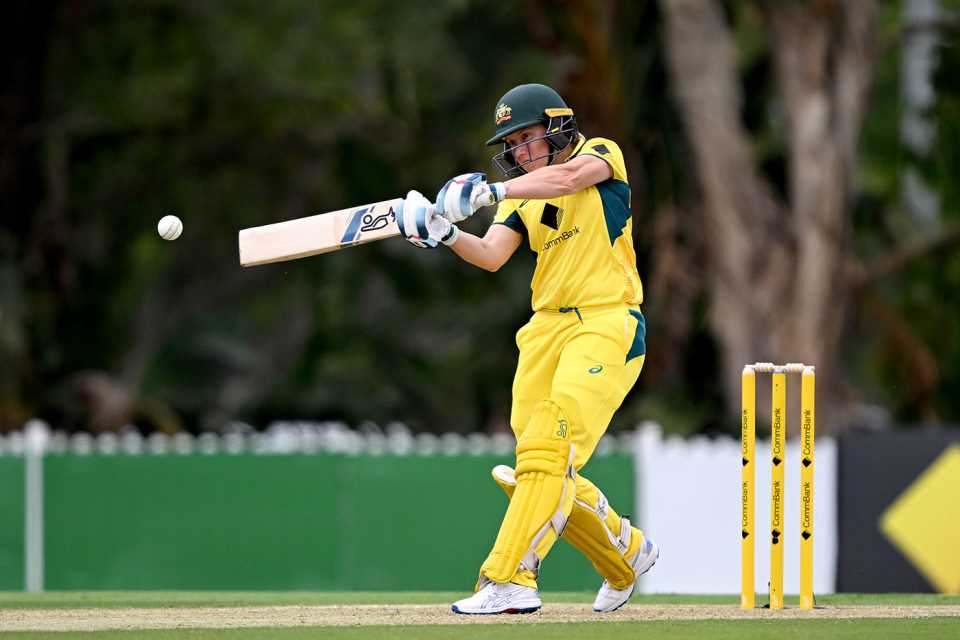 Alyssa Healy collected boundaries in a rush, Australia vs West Indies, 1st ODI, Allan Border Field, October 8, 2023