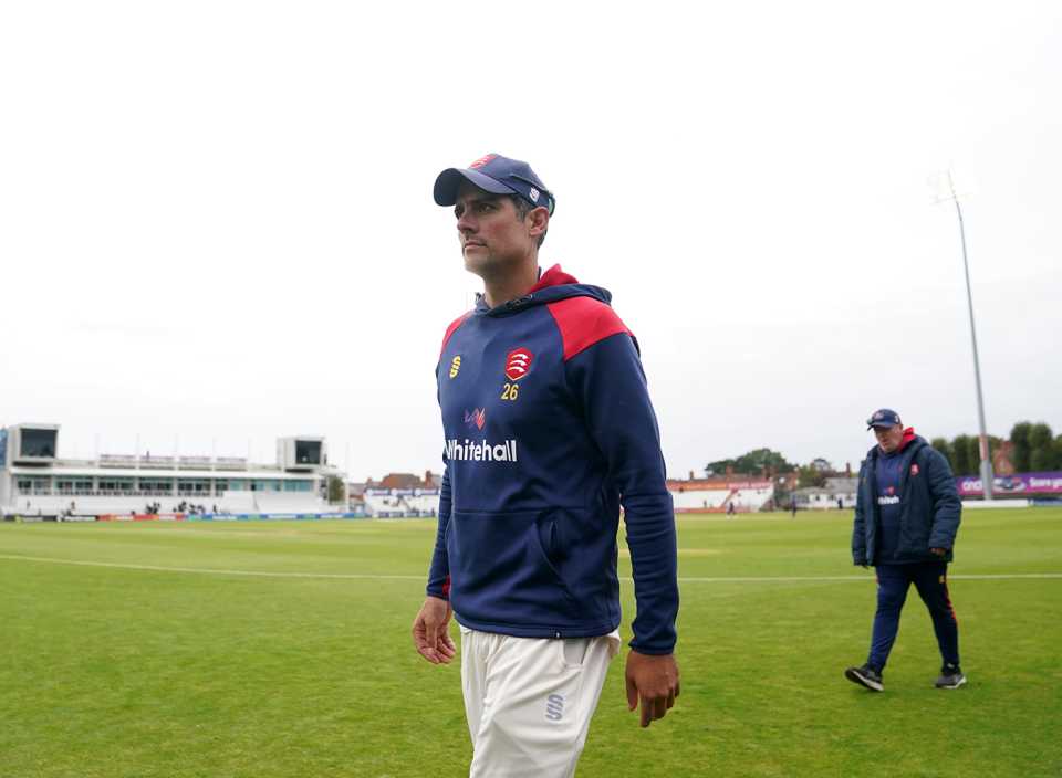 Alastair Cook made his final professional appearance for Essex at Wantage Road, Northamptonshire vs Essex, County Championship, Division One, Wantage Road, September 28, 2023