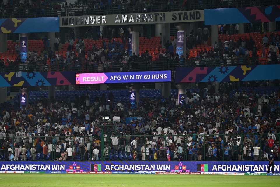 Etched in history: Afghanistan's second World Cup win, first against England, England vs Afghanistan, Men's ODI World Cup 2023, Delhi, October 15, 2023