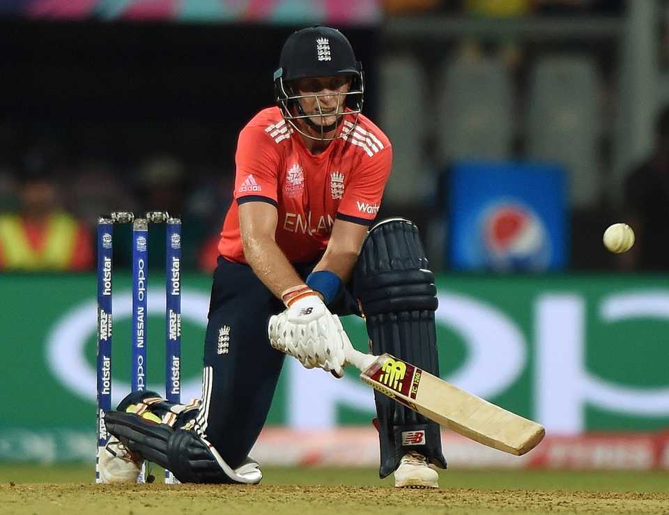 The first sighting of Joe Root's reverse-ramp, England v South Africa, World T20 2016, Group 1, Mumbai, March 18, 2016