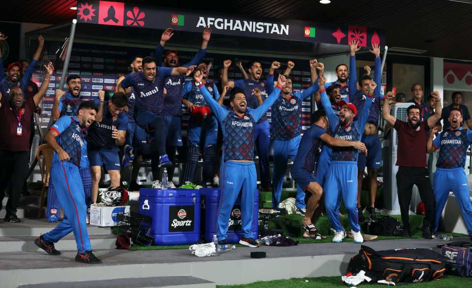 Afghanistan registered their first ODI win against Pakistan in Chennai