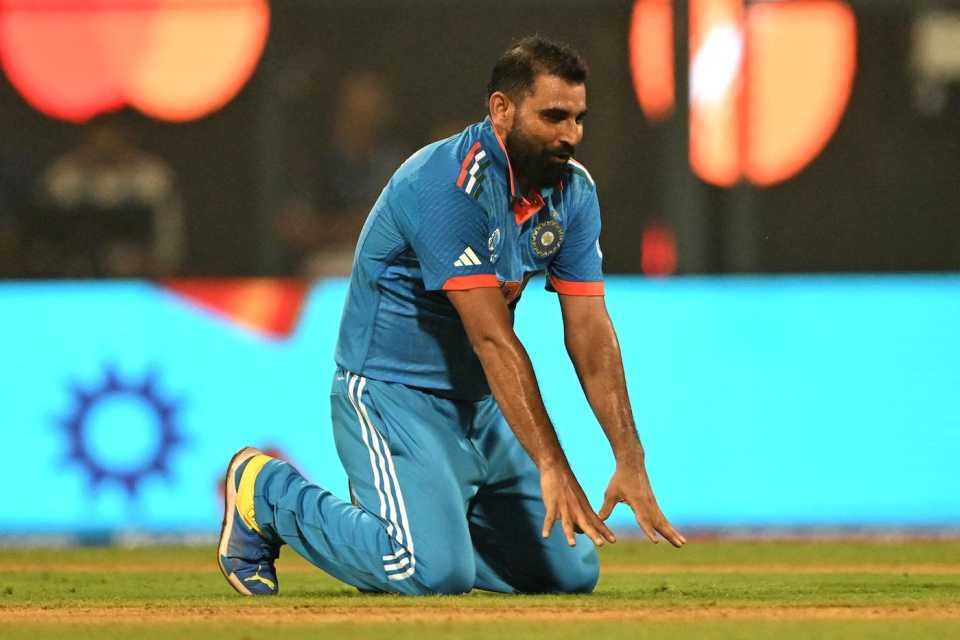 Mohammed Shami had a scarcely believable evening with the ball