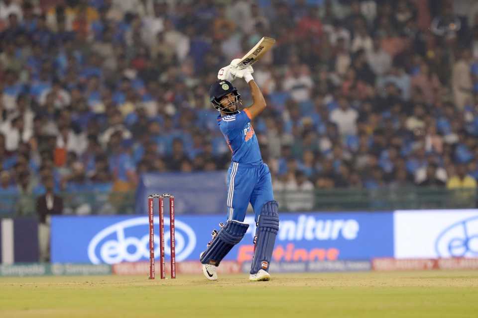 Hold the pose! Ruturaj Gaikwad plays a picture-perfect straight drive