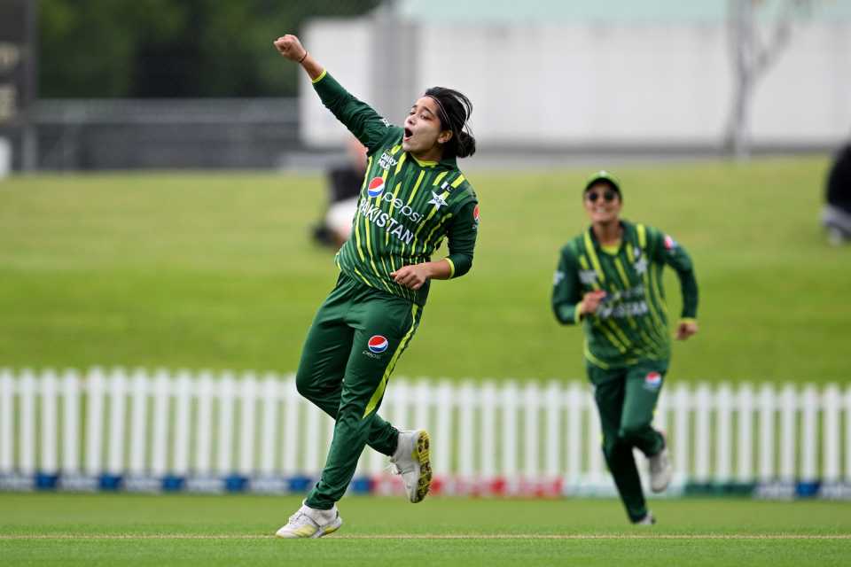 Bismah Maroof and Aliya Riaz put up a match-winning stand, New Zealand vs Pakistan, 1st women's T20I, Dunedin, December 3, 2023