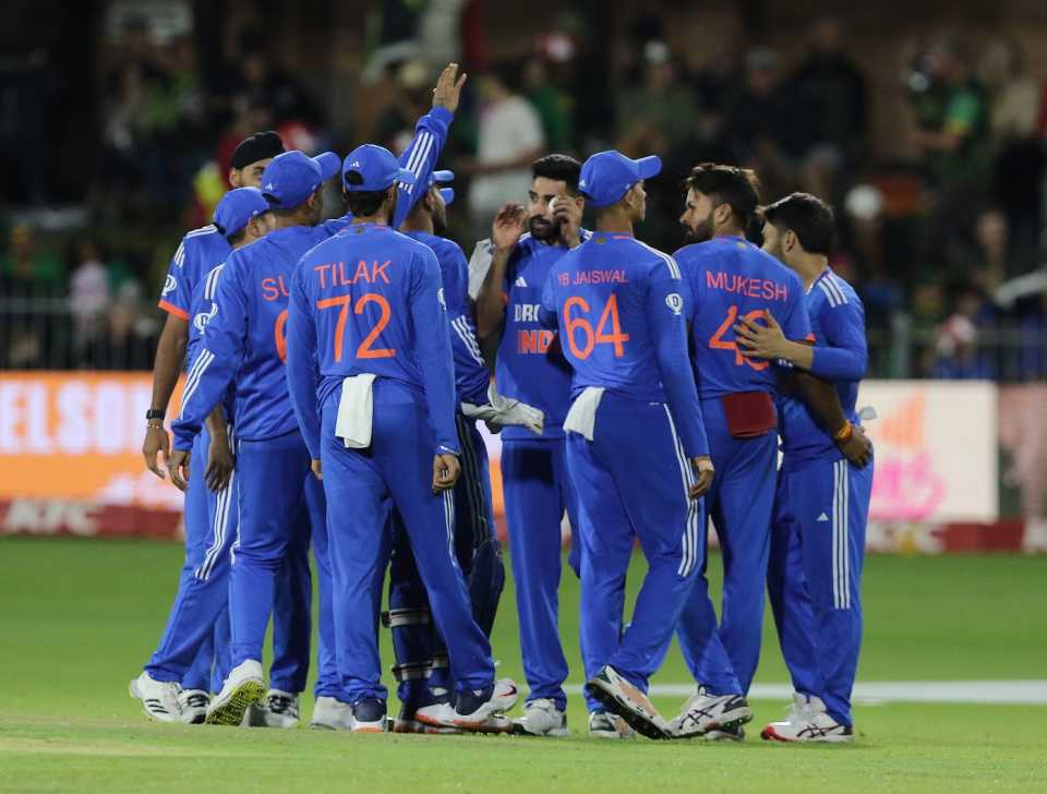 Mohammed Siraj picked up the wicket of Heinrich Klaasen