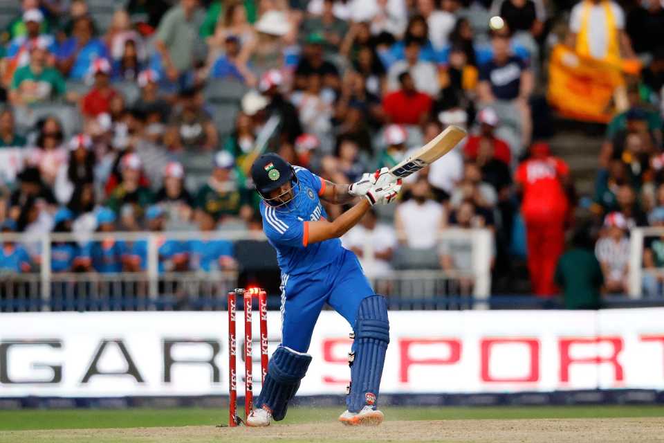 Jitesh Sharma was hit wicket