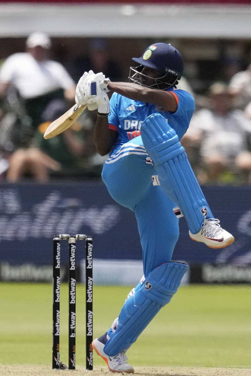 Sai Sudharsan steadied the innings after early wickets