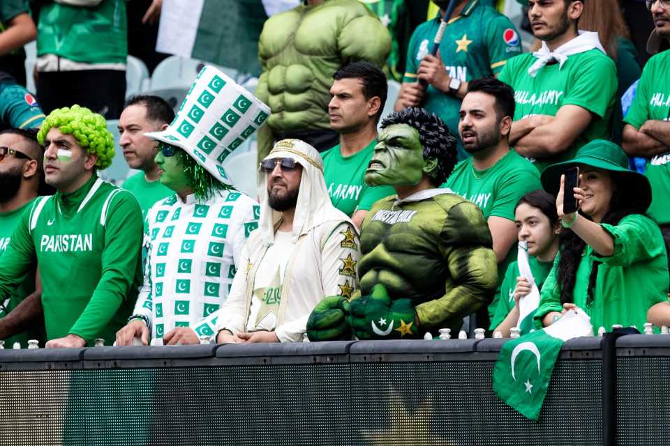 There was plenty of support for Pakistan in Melbourne