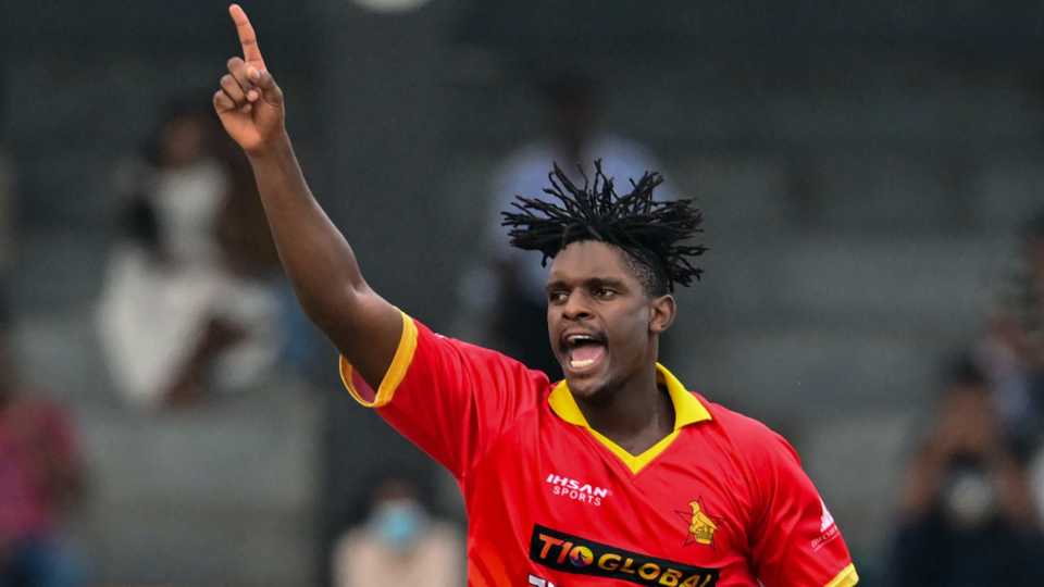 Richard Ngarava struck in the first over, Sri Lanka vs Zimbabwe, 1st ODI, Colombo, January 6, 2024