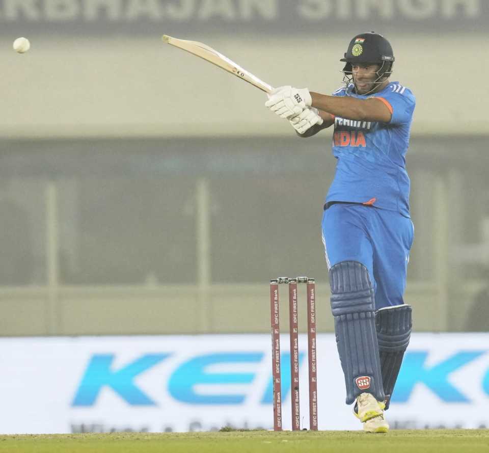 Shivam Dube made a strong impression in the middle order, India vs Afghanistan, 1st T20I, Mohali, January 11, 2024