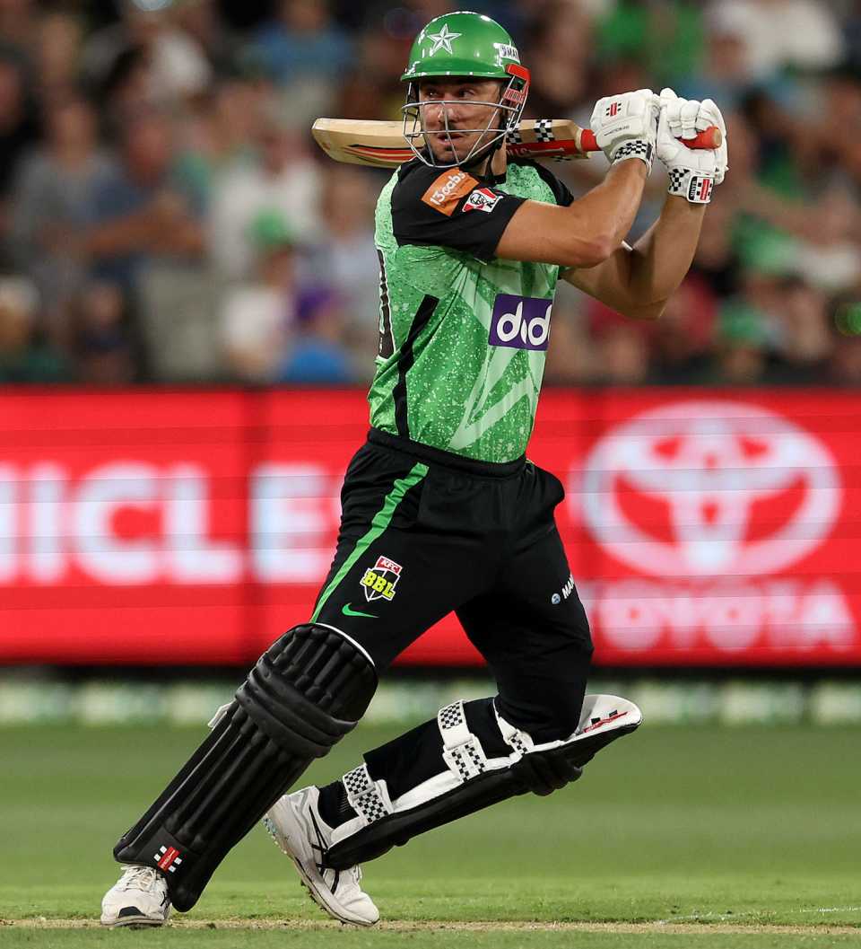 Marcus Stoinis finished his season with a 32-ball 48, Melbourne Stars vs Hobart Hurricanes, BBL, Melbourne Cricket Ground, January 15, 2024