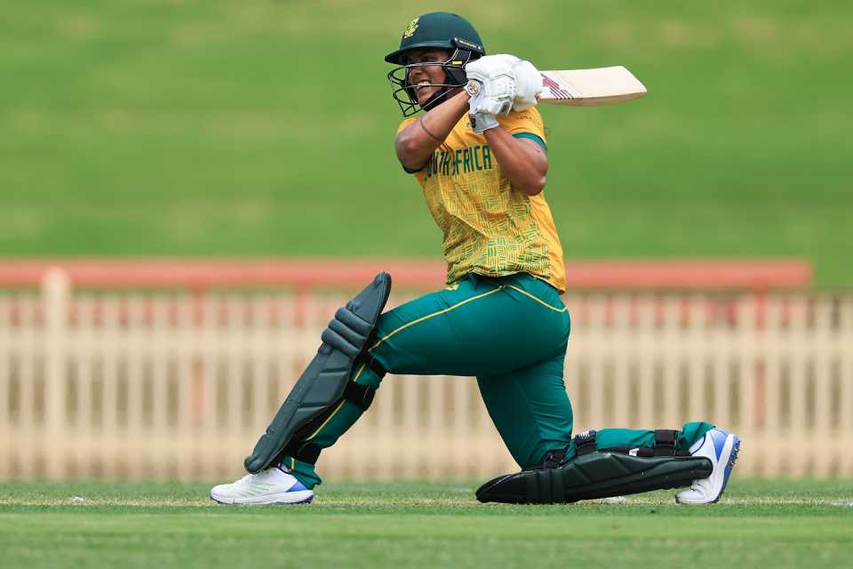 Chloe Tryon scored a 29-ball 39 at No. 5, Governor General's XI vs South Africans, North Sydney Oval, January 24, 2024