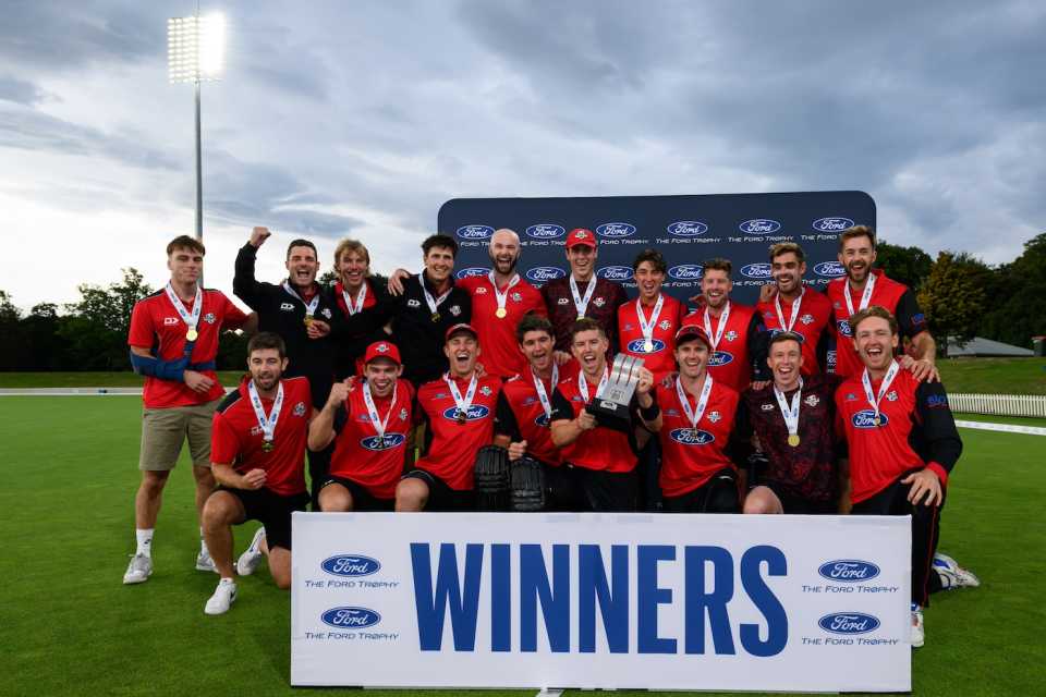 Canterbury won the Ford Trophy final