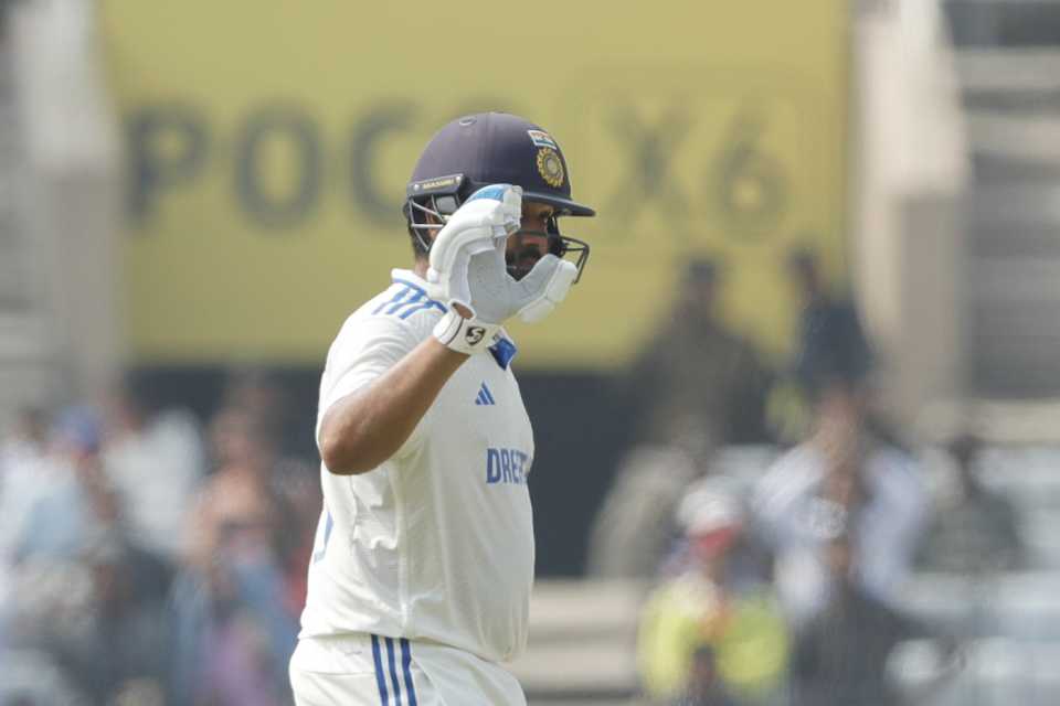 Rohit Sharma scored a half-century from the top of the order