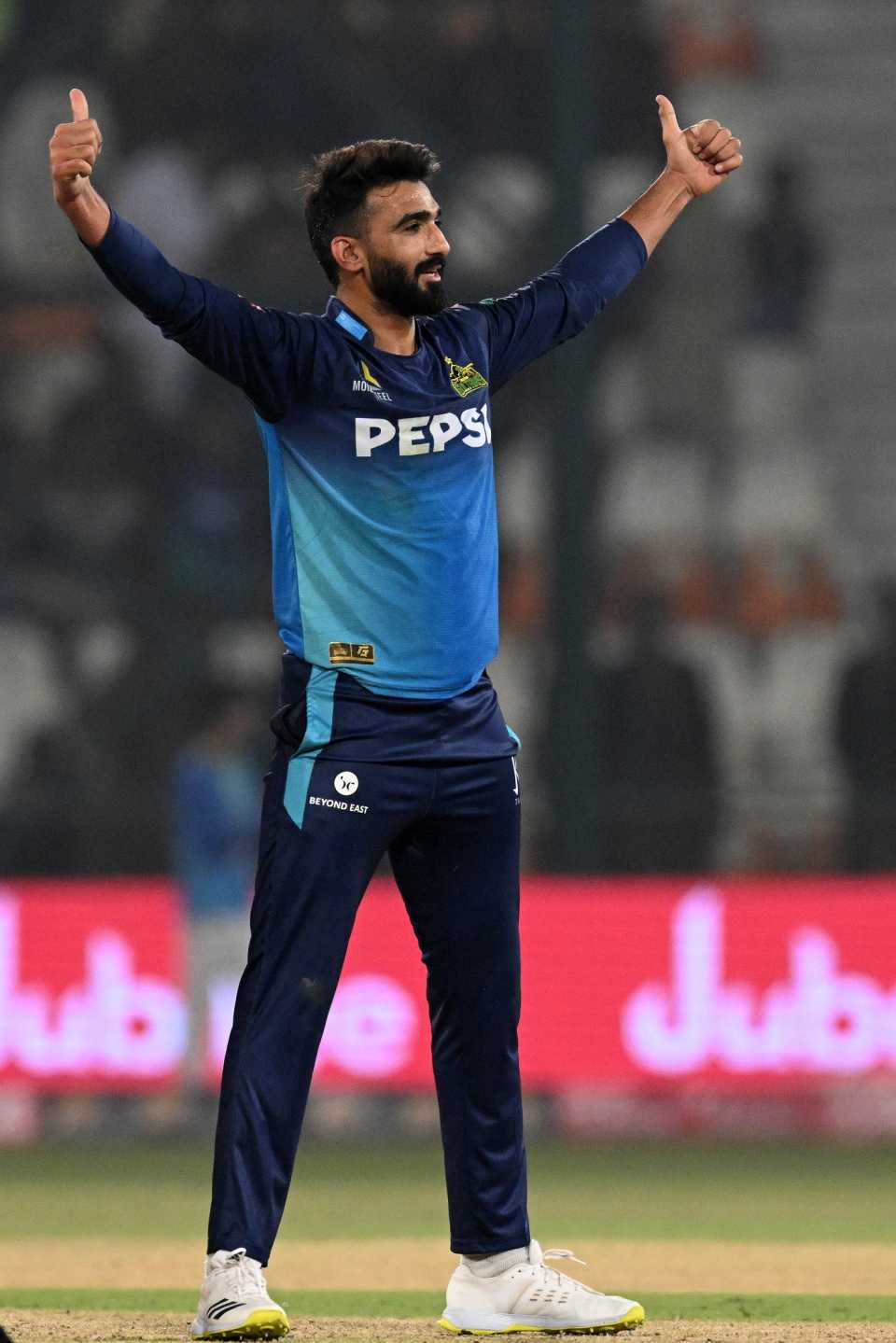 Usama Mir bagged a six-wicket haul, Lahore Qalandars vs Multan Sultans, Lahore, PSL 2024, February 27, 2024