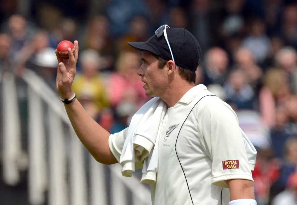 Tim Southee finished with a ten-wicket haul at Lord's, England v New Zealand, 1st Investec Test, Lord's, 4th day, May 19, 2013