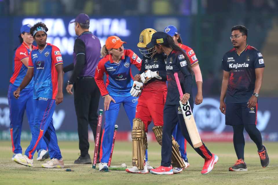 Spirit of cricket alive and kicking: Meg Lanning checks up on Shreyanka Patil, Delhi Capitals vs Royal Challengers Bangalore, WPL 2024, Delhi, March 10, 2024