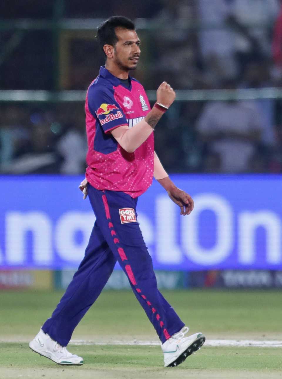 Yuzvendra Chahal took the key wicket of Rishabh Pant