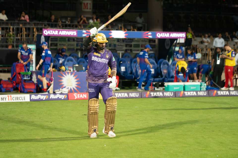 Sunil Narine's 47 off 22 set the tone for KKR's chase