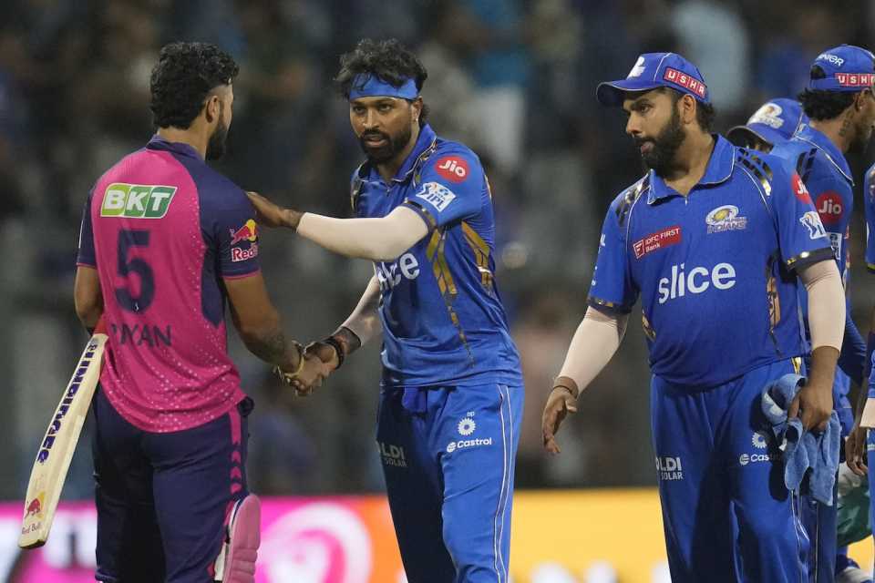 mumbai indians vs rajasthan royals