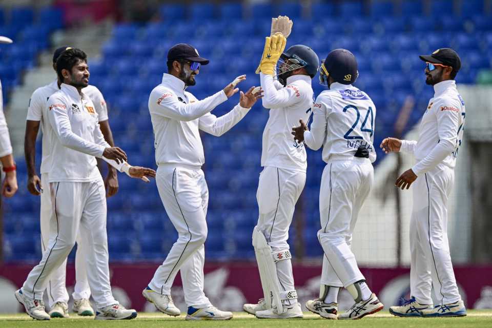 Sri Lanka struck early on the fifth morning, Bangladesh vs Sri Lanka, 2nd Test, Chattogram, 5th day, April 3, 2024