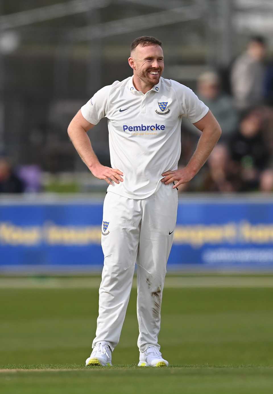 Danny Lamb was making his Sussex debut
