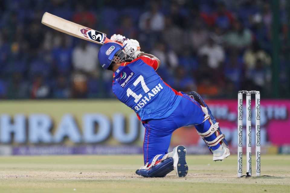 Back to his best? Rishabh Pant was hitting his trademark sixes again