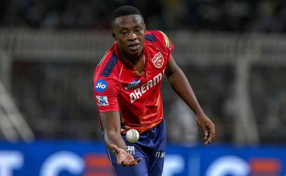 Kagiso Rabada leaked 43 runs in his first two overs