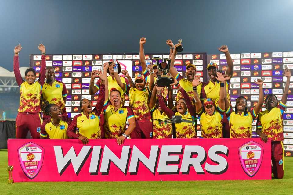 West Indies clinched the T20I series 4-1 against Pakistan