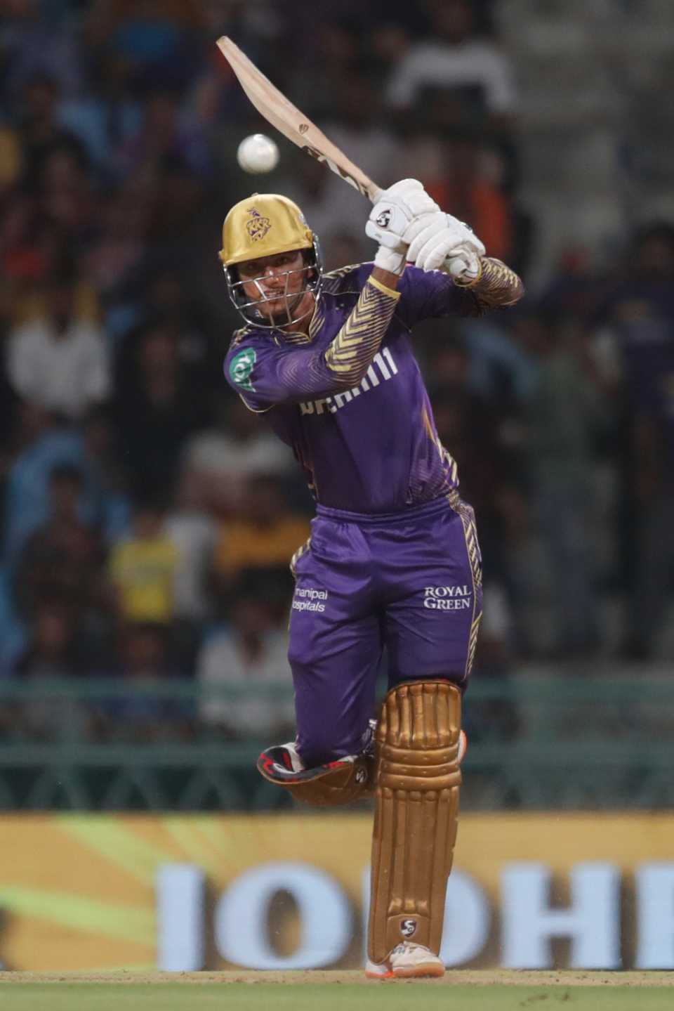 Angkrish Raghuvanshi played second fiddle to Sunil Narine in a key stand